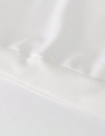 Bluza Shein Kids, alb