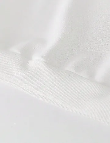 Bluza Shein Kids, alb