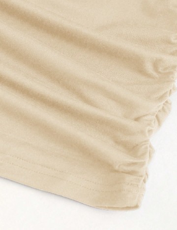 Rochie scurta SHEIN, crem