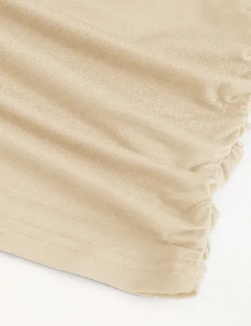 Rochie scurta SHEIN, crem