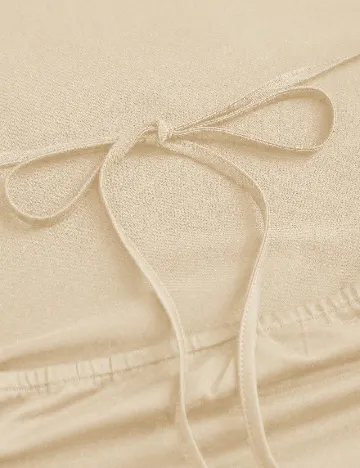 Rochie scurta SHEIN, crem