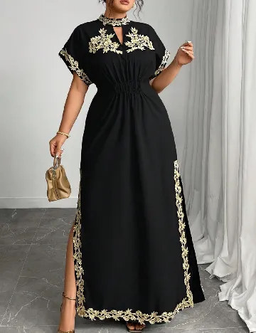 Rochie lunga SHEIN CURVE, negru