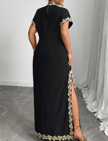 Rochie lunga SHEIN CURVE, negru