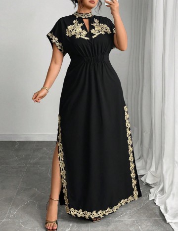 Rochie lunga SHEIN CURVE, negru