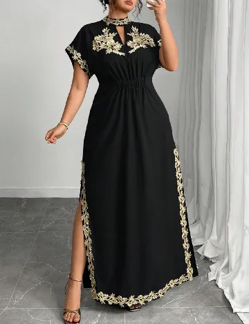 Rochie lunga SHEIN CURVE, negru