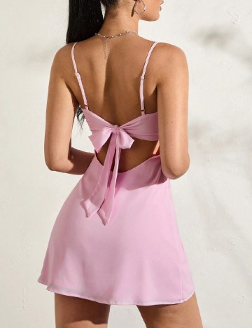 Rochie scurta SHEIN, roz