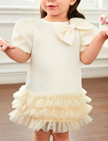 Rochie Shein Kids, crem