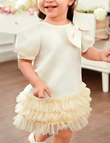 Rochie Shein Kids, crem