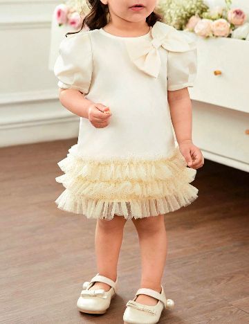 Rochie Shein Kids, crem
