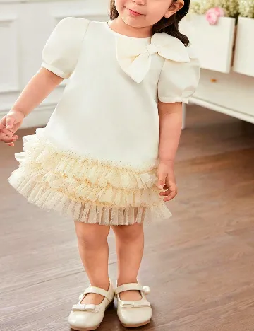 Rochie Shein Kids, crem