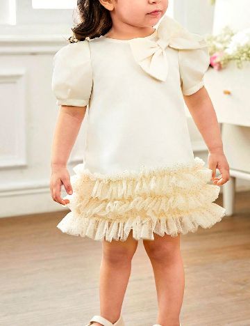 Rochie Shein Kids, crem