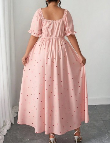 Rochie lunga SHEIN CURVE, somon