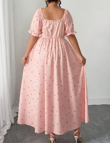 Rochie lunga SHEIN CURVE, somon