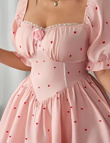 Rochie lunga SHEIN CURVE, somon