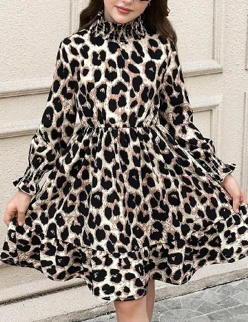 Rochie Shein Kids, animal print