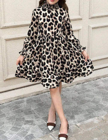 Rochie Shein Kids, animal print