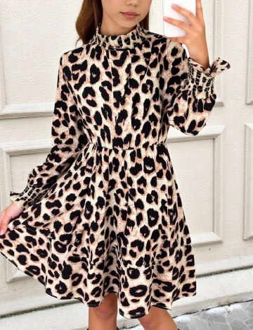 Rochie Shein Kids, animal print