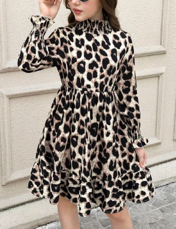 Rochie Shein Kids, animal print