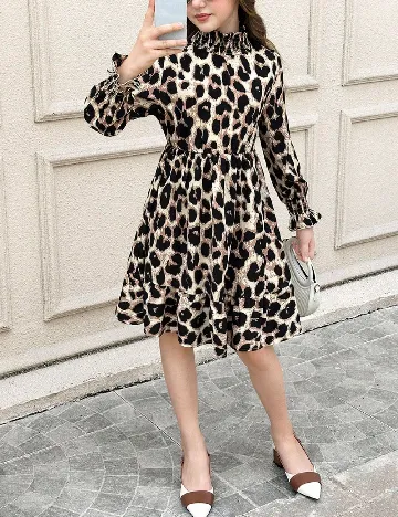 Rochie Shein Kids, animal print
