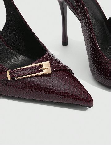 Pantofi Cuccoo, pruna