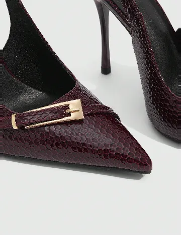 Pantofi Cuccoo, pruna