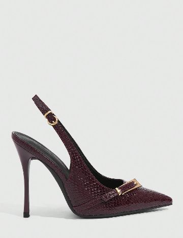 Pantofi Cuccoo, pruna