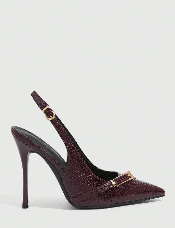 Pantofi Cuccoo, pruna