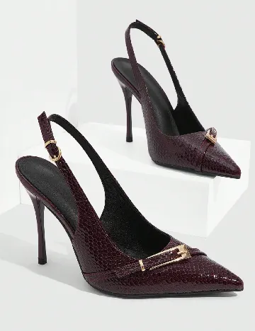 Pantofi Cuccoo, pruna