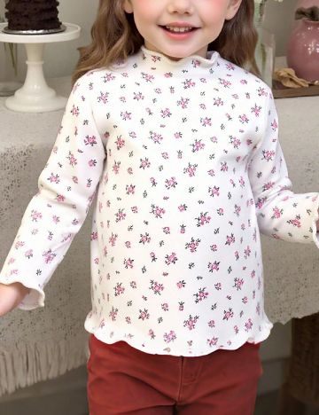 Set bluze 3 bucati Shein Kids, ecru