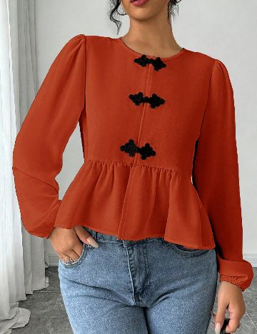 Bluza SHEIN, portocaliu