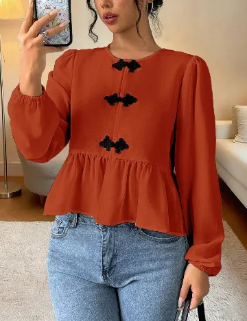 Bluza SHEIN, portocaliu