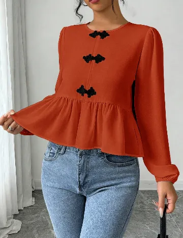 Bluza SHEIN, portocaliu