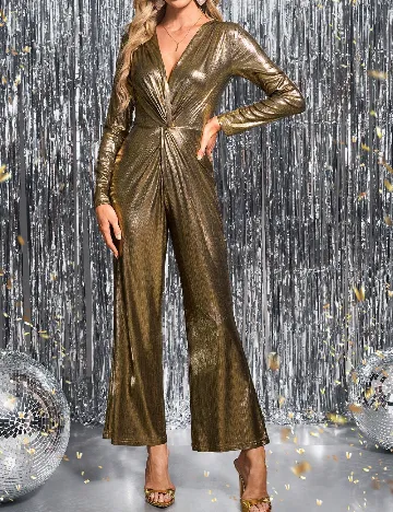 Salopeta SHEIN, auriu