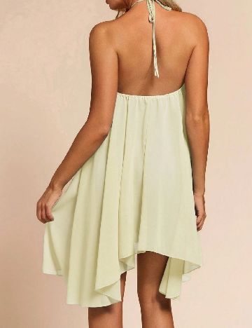 Rochie scurta SHEIN, galben