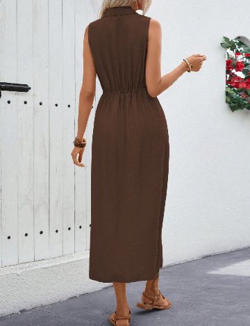 Rochie medie SHEIN, maro