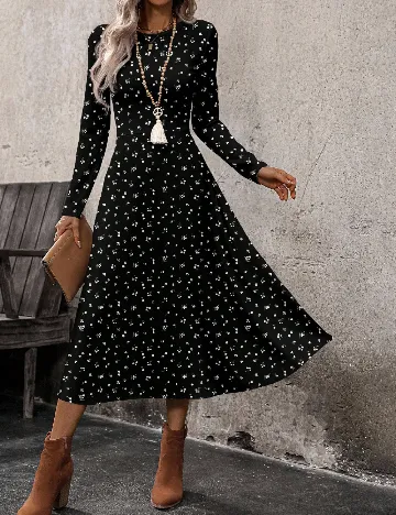 Rochie medie Emery Rose, floral print