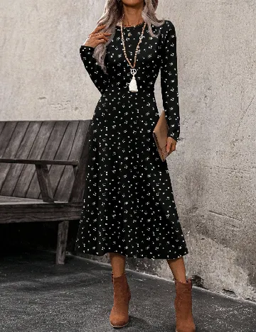 Rochie medie Emery Rose, floral print