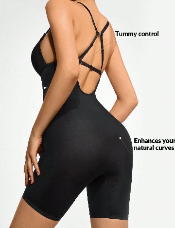 Salopeta modelatoare SHEIN, negru