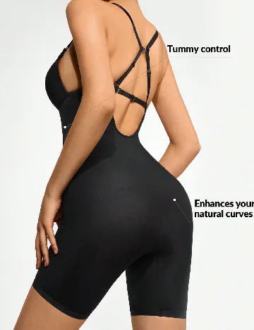 Salopeta modelatoare SHEIN, negru