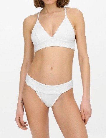 Costum de baie Only, alb