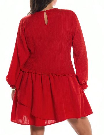 Rochie scurta SHEIN CURVE, rosu