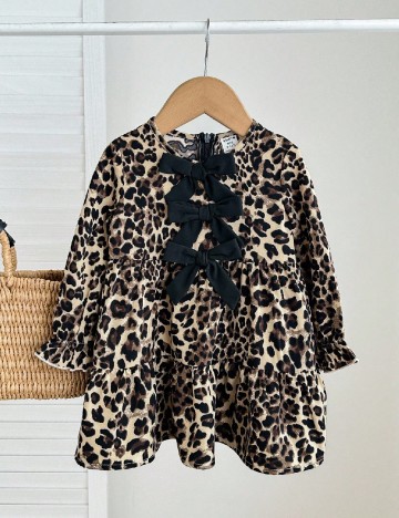 Rochie Shein Kids, animal print