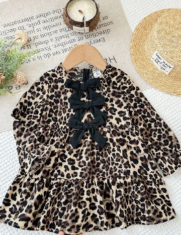 Rochie Shein Kids, animal print