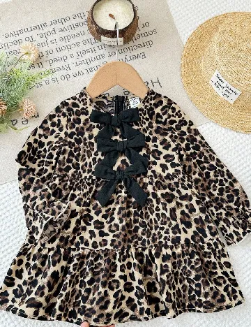 Rochie Shein Kids, animal print