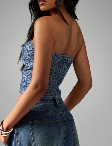 Top Missguided, albastru