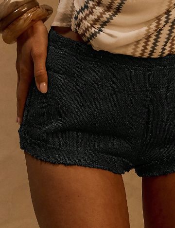 Pantaloni scurti Musera, negru