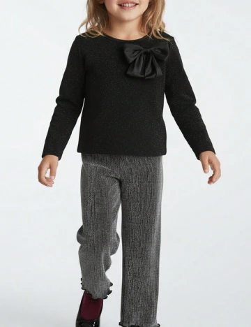 Bluza Shein Kids, negru