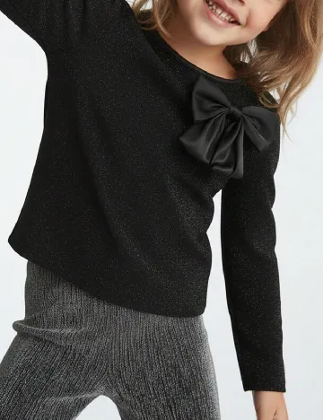 Bluza Shein Kids, negru