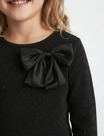 Bluza Shein Kids, negru