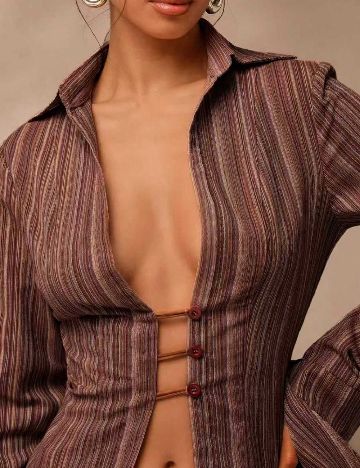 Camasa SHEIN, mix culori